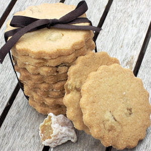 7 biscuits sables au gingembre confit isabelle bonneau