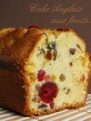 Cake aux fruits confits