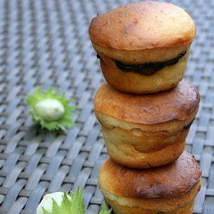 8 muffins gingembre coeur nutella stã©phanie clinart 300