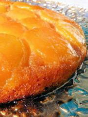 tarte renversée à l'abricot