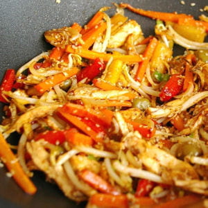 11 wok poulet sesame geraldine lechene 300