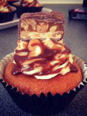 cupcakes aux snickers