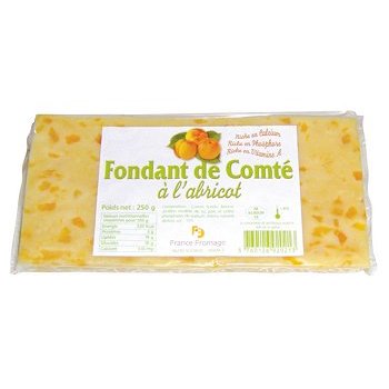 Fondant de comté à l'abricot