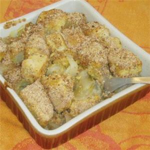 Endives et pav&eacute;s de thon au curry fa&ccedil;on gratin  