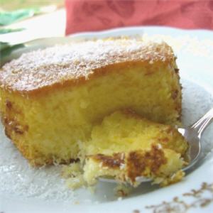 Flan &agrave; la noix de coco, caramel au lait de coco 