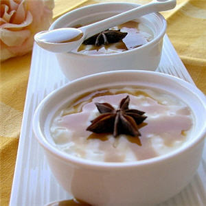 Riz au lait au caramel au beurre sal&eacute; 