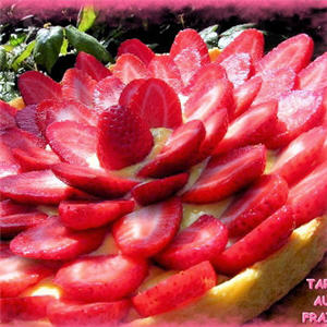 Tarte aux fraises