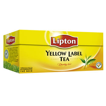 Yellow label tea