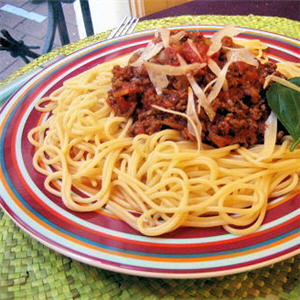 Spaghettis sauce bolognaise 