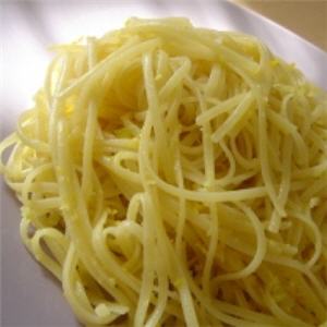 Spaghettis au citron 