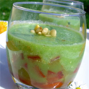 Verrine fra&icirc;cheur concombre-tomate