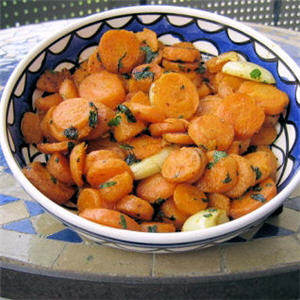 Salade de carottes &agrave; la marocaine