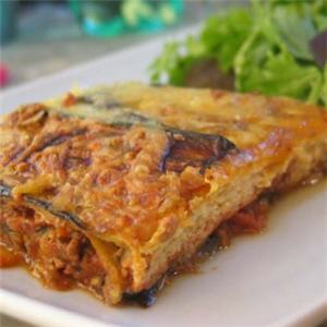 Moussaka l&eacute;g&egrave;re