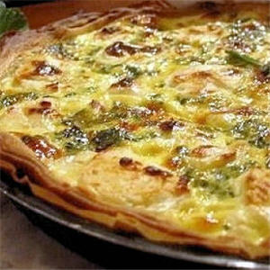 Tarte courgette-ch&egrave;vre 
