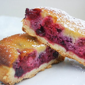 Tourte aux fruits rouges