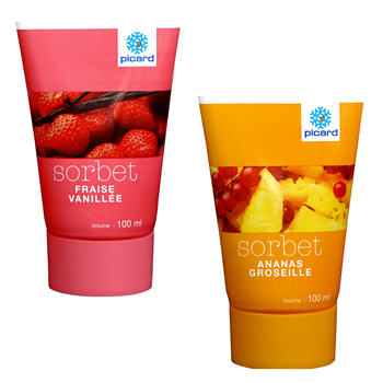 Tubes de sorbets