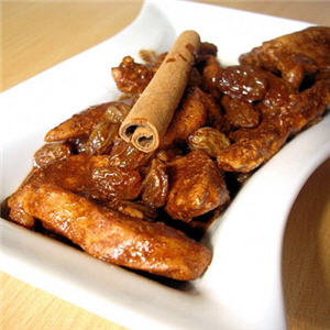 Poulet &agrave; la cannelle 
