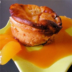 Clafoutis abricots-miel