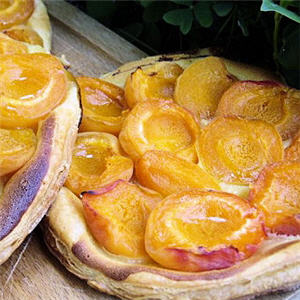 Croustade d'abricots