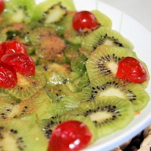 Carpaccio de kiwis