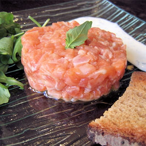 Tartare de saumon