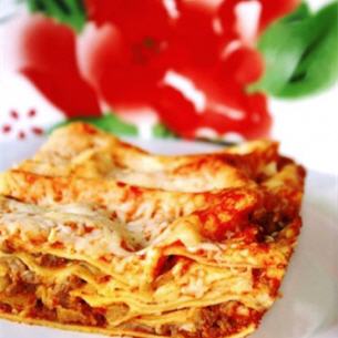 Lasagnes au buf et aux c&egrave;pes
