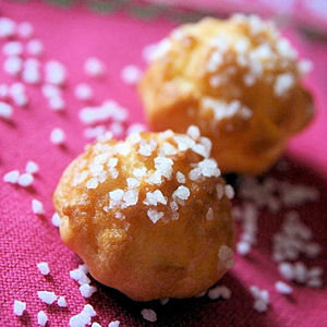 Chouquettes au pandan