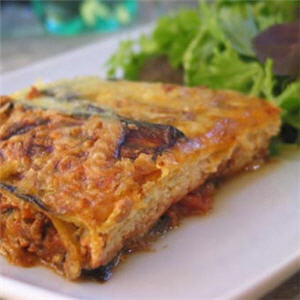 Moussaka l&eacute;g&egrave;re