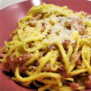  P&acirc;tes &agrave; la carbonara