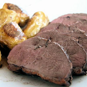 Magret de canard &agrave; la cr&egrave;me de cassis