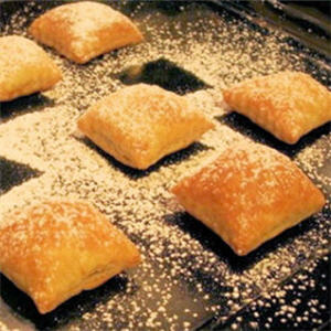 Raviolis au chocolat fondant