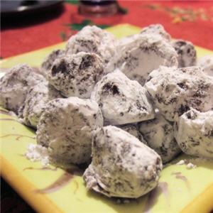Truffes &agrave; la vanille  