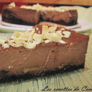 Cheesecake au chocolat