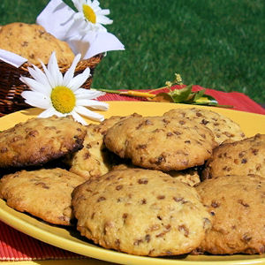 Cookies aux pépites de nougatine