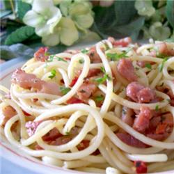Spaghettis à l'ail et au piment