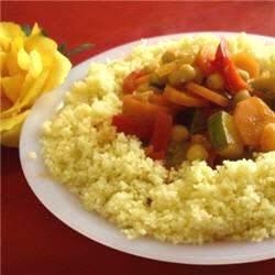Couscous aux l&eacute;gumes