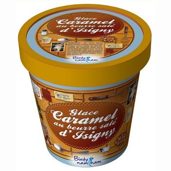 Glace Caramel au beurre salé d'Isigny de Birdy Nam Nam