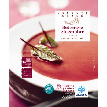 Velouté glacé Betterave-gingembre Picard