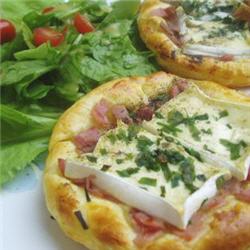 Croustade feuillet&eacute;e au fromage et bacon