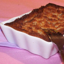 Tarte au chocolat fa&ccedil;on crumble