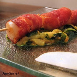 Brochettes de Saint-Jacques