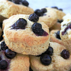 Muffins anglais aux bleuets