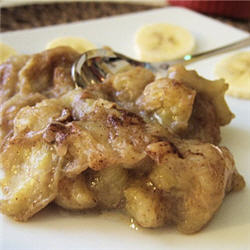 Compote de bananes &agrave; la cannelle