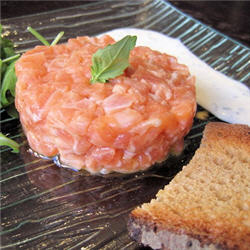 Tartare de saumon