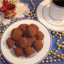 Truffes rhum-caf&eacute;