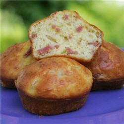 Muffins jambon-fromage 