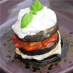 Mille-feuille de l&eacute;gumes &agrave; la ricotta