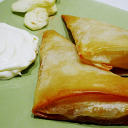 Triangles croustillants aux pommes