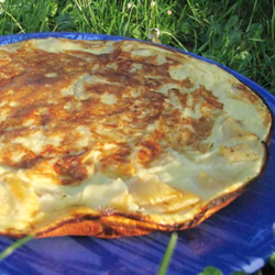Cr&ecirc;pe de pommes