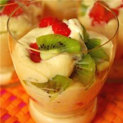 Tiramisu fraises-kiwis